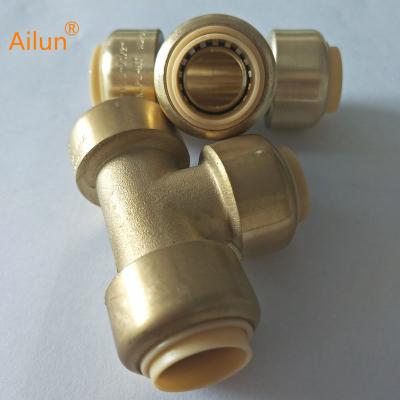 China Brass comply with California lead plumbing law lead-free brass copper tubing fitting for sale