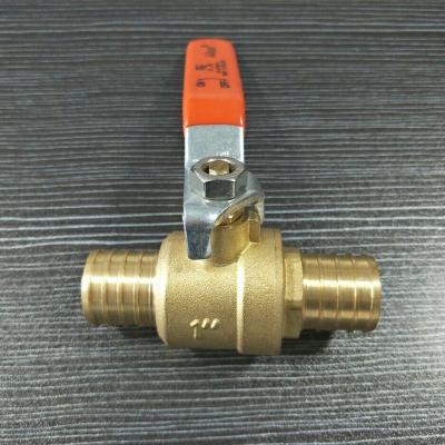 China General CUPC approved brass not lead free 1inch high pressure cheap price pex ball valve for sale