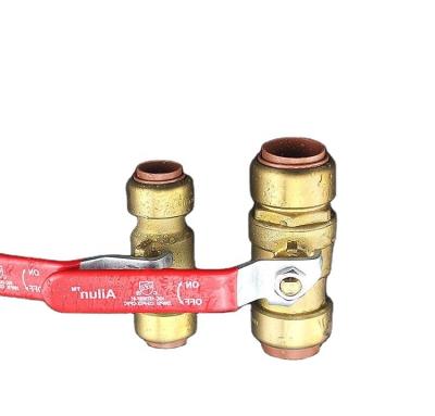 China TOP 5 Lead Free Naval Brass Manufacturer In 1inch Thrust Adjustment Lead Free Brass Ball Valve New for sale