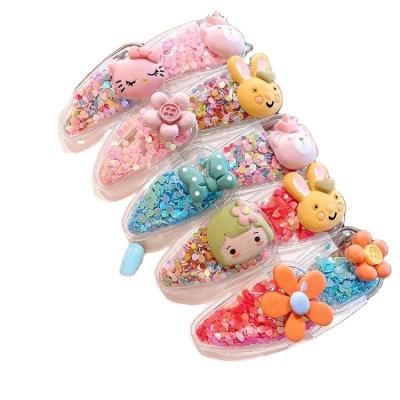 China 11 Tracy and Herry Cute Fruit Platypus Clip Set Small Hairpin Hair Accessories for Girl Woman for sale