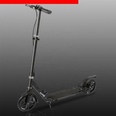 China Youth Double Suspension Easy To Fold And Carry 2 Wheels Kick Scooter With Handle Disc Brake Adult Ride Scooter, Smooth And Fast for sale