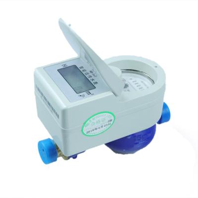 China Cast Iron Multi-Jet Cold Water Meter Rotor Intelligent Prepaid LCD for sale