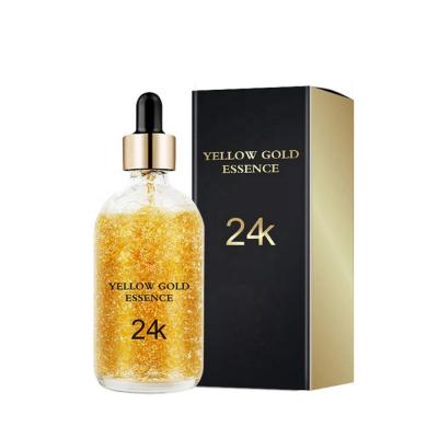 China Hot Sale Private Label 24k Gold Facial Serum Anti Wrinkle Skin Care Serum OEM Anti Aging Whitening for sale