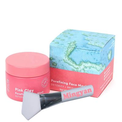 China Whitening Skin Care Professional Australian Clay Face Mask Cool Pink Pink Face Mask Amazon Success for sale