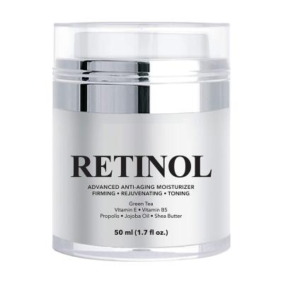 China Anti-Wrinkle Private Label Skin Care Face Moisturizing Retinol Cream 50ml For Wrinkle Anti Aging for sale