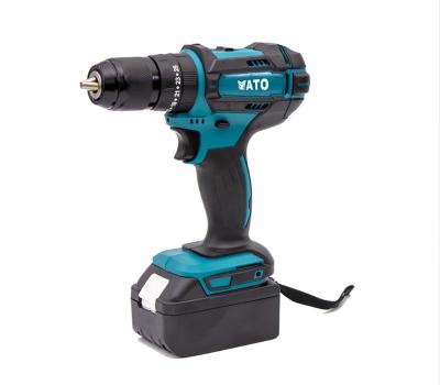 China ATO A80121204T Replacement Electric Drill 13mm 3.0Ah 4.0Ah 18V 21V Cordless Drill Hammer Producer A80121204T for sale