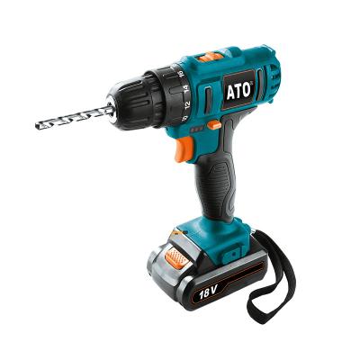 China Multi Function 32Nm 10mm 1.3Ah 1.5Ah 2.0Ah 21V Impact ATO DIY Machine- Cordless Drill A8121201 for sale