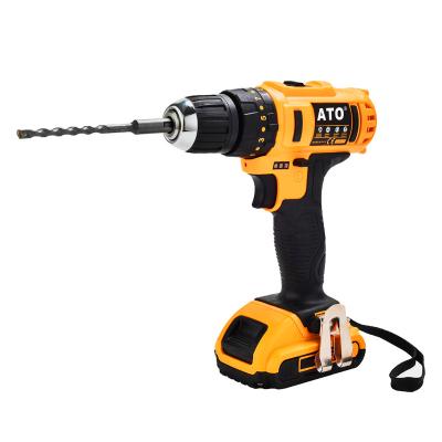 China ATO Power Craft Hand Drill LED 42Nm 10mm 1.3Ah 1.5Ah 2.0Ah 18V cordless drill machine A8121201 for sale