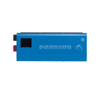 China Solar power system home 5000w 48v hybrid solar inverter 5kw with MPPT for home and government solar power system for sale