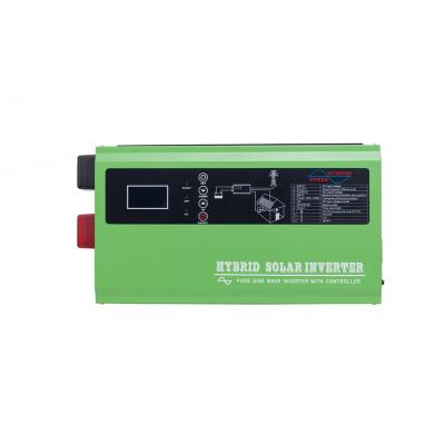 China Solar Power System Home 3KW Off Grid Tie Hybrid Solar Power Inverter With MPPT Solar Charge Controller for sale