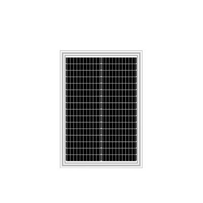 China Factory Price High Cost Effective Monocrystalline Silicon 40W Solar Panel 182mmx182mm for sale