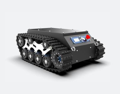 China Building Material Shops All-terrain crawler robot chassis precise mobile unmanned vehicle for sale