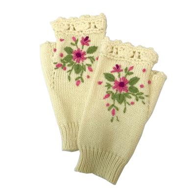 China 2022 Winter Warm Wholesale Private Label Children Gloves Fashion Cartoon Gloves Pussy Embroidered Winter Gloves for sale