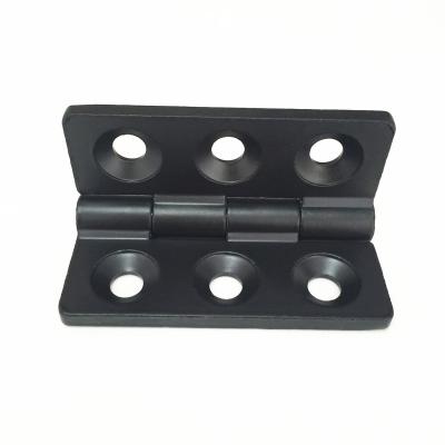 China 65*80mm Modern Heavy Duty 55*65mm Door Hinge Black Color for sale