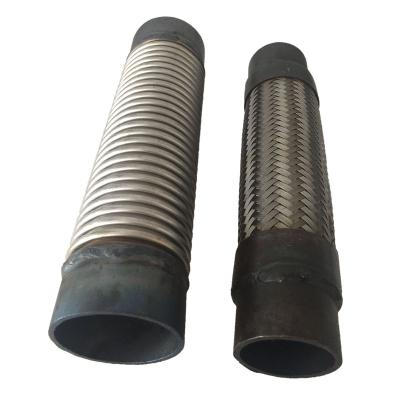 China Welded Stainless Steel Stainless Steel Exhaust Pipe Metal Bellows For Diesel Generator Set for sale