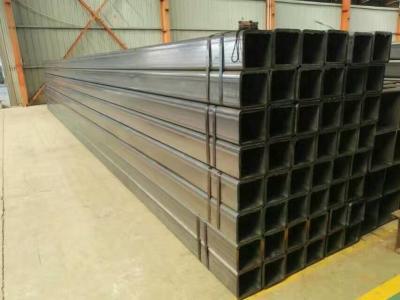 China ERW  Black Square/Rectangular Tube Welded Steel Pipe for sale