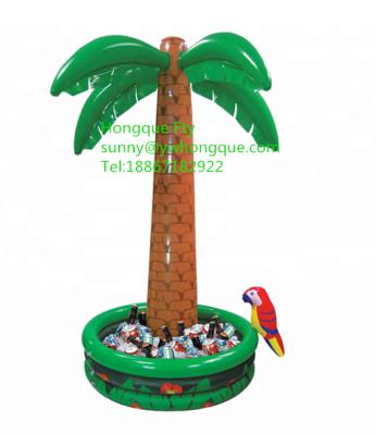 China Perfect For Personal Use Factory High Inflatable PVC Palm Tree Water Play Sprinkler for sale