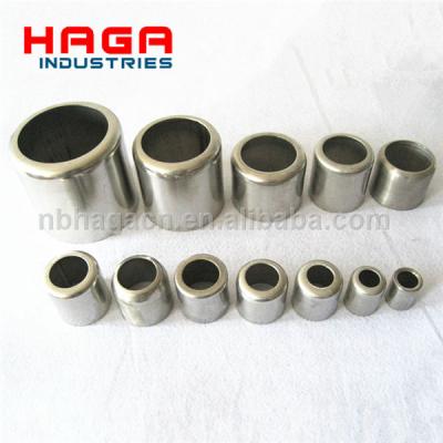 China 201 304 316 430 Hydraulic Pipe Ferrule Aluminum Protectors / Stainless Steel Pipe Ferrule Sleeve for sale