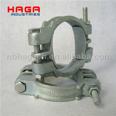 China For Large Size Range of Double DIN20039A Pipe Connections Bolt Hose Clamp China Supplier for sale