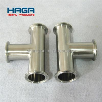 China Food Industry Pipe Fitting Stainless Steel Sanitary Pipe Fitting For Food Industry for sale