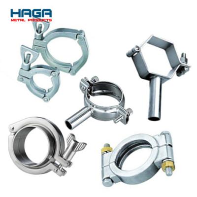 China For Fixing Stainless Steel Pin Sanitary Clamp Sanitary Ferrule Single Pipes for sale