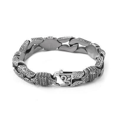 China Norse Jewelry Norse Jewelry Stainless Steel Viking Best Viking Bracelet Jewelry North Chain Bracelet for sale