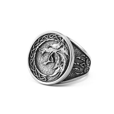 China Viking Jewelry Jewelry For Fashion Stainless Viking Ring Professional Viking Jewelry Factory norse steel for sale