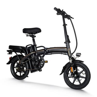 China Long Range High Quality Cheap Foldable Powerful Motor Mountain E Bike 14 Inch Folding Electric Bike For Adult for sale