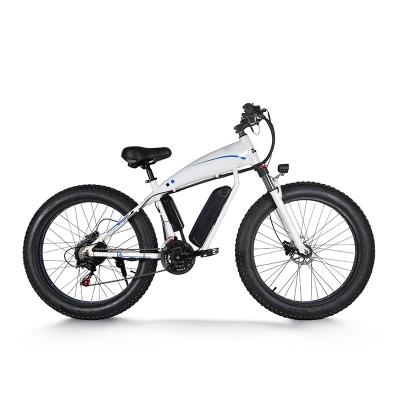 China Sports High Grade Fat Tire Electric Mountain MTB E Bike Full Suspension Shake Proof Mountain Bike Electric Bicycle for sale