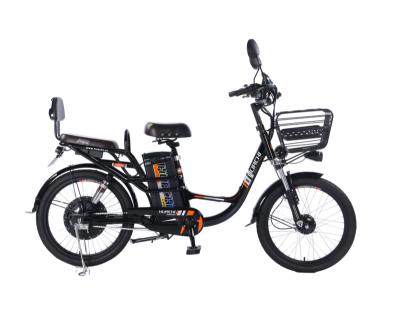 China Wholesale Model Carbon Steel New 22 Inch Universal Electric Bicycle City E Bike Commuting Ebike For Adult for sale