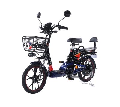 China Carbon Steel Low Price High Grade Long Range E Electric Moped Hybrid Bike, 48V350W Battery Volta Detachable Brushless Hub Motor Electric Bicycle for sale