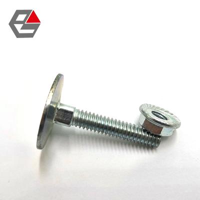 China Steel Carbon Steel T Head Lift Bolt With Hex Flange Nut for sale