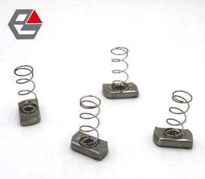 China General Industry Stainless Steel Spring T Nut Long Short Spring Nut for sale