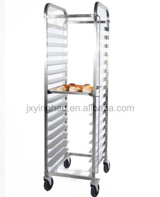 China Knock Down Staineless Steel Pan Trolley, Bakery Rack, Pan Trolley for sale