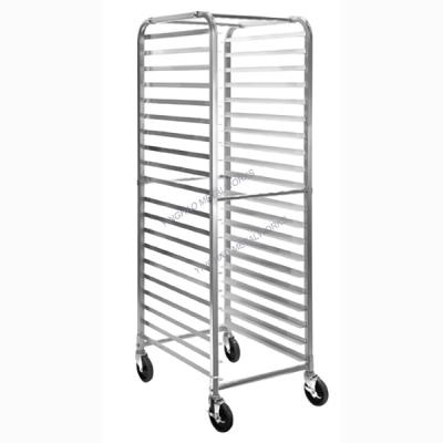 China Aluminum Alloy 10/12/20 Tiers Commercial Round Sheet Roll Roof Sourcing Pan Bakery Rack &Bread Pan Rack for sale