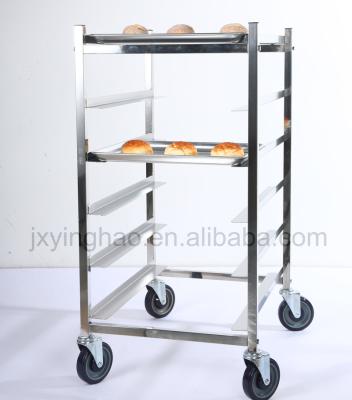 China Dismantle Stainless Steel GN Pan&Bakery Pan Rack, Pan Trolley, Pan Cart for sale