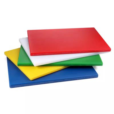 China Viable Commercial Kitchen Supplies Color Plastic Cutting Board Sheet Plastic Commercial Cutting Board Kitchen Panel for sale