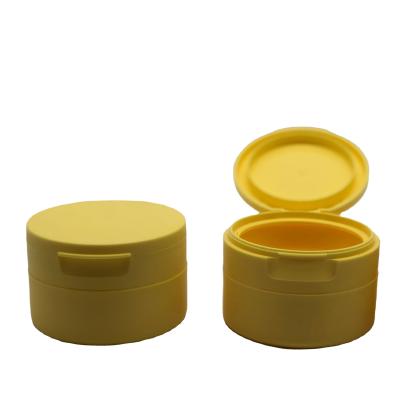 China Leeg cosmetisch potje 2,65 oz/75g pot/PP pot Ontworpen met PMMA ronde cilindermateriaal Te koop