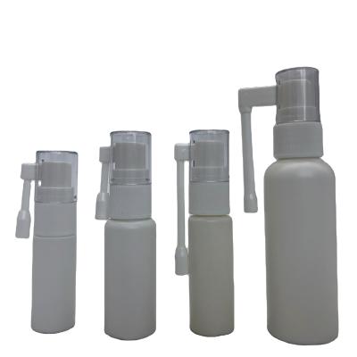 China PE Base Material 10ml 15ml 20ml 30ml 50ml Bottle for Refillable Nasal and Oral Sprays for sale