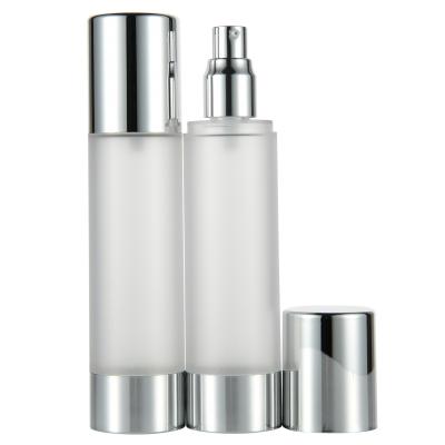 China Customized Colour 100ml Airless Cosmetic Container for Body/Cylinder Performance for sale