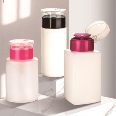 China 100-200ML Nail Polish Remove Plastic Pump in Customized Colour for Personal Care for sale