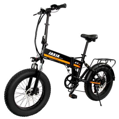 China Aluminum alloy 20 inch mountain electric bicycle fat tire 350W/500W electric bike and foldable electric bicycle for sale