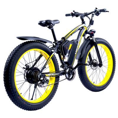 China 48V Aluminum Alloy Lithium Battery Electric Bicycle Mountain Bike Electric Bicycle 500W EBike for sale