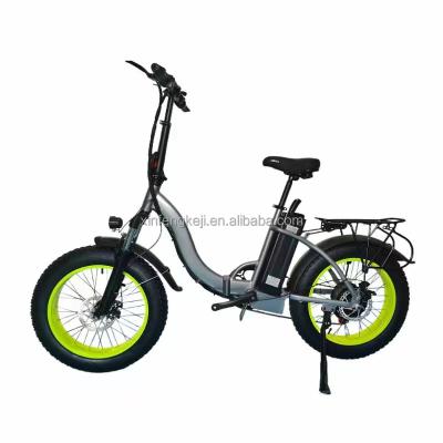 China Popular Aluminum Alloy Fat Tire Even Bike Folding E Bike 20