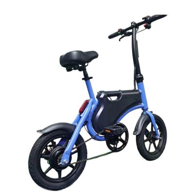 China Mini Electric Bicycle 7 Speed ​​Carbon-14 Inch Electric Bicycle 350W City Women's Electric Bicycle EBike for sale