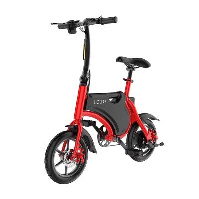 China 14 Inch 36V Mini Carbon Folding Bicycle Electric City Cheap Electric Bicycle High Carbon Steel for sale