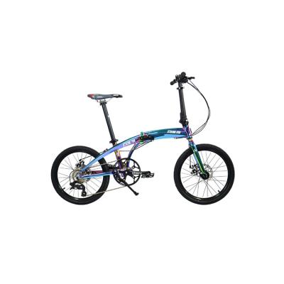 China Ride 8 Speed ​​Gear Folding Bike Wholesale Outdoor Street Foldable Bicycle Folding Bike for sale