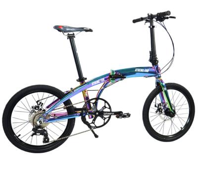 China XTREME FUN factory direct sale aluminum alloy frame bicycle 20 inch road foldable bicycle for sale