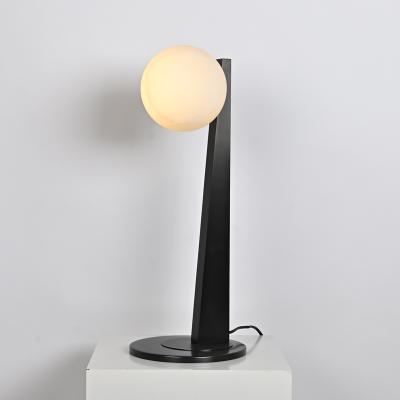 China Modern Ware Table Lamps Table Lamp For Study Office Geometric Alabaster Table Lamp for sale