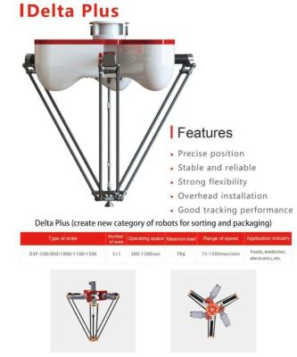 China Fastest Industrial Delta Robot Industrial Automatic Spider Robot for sale